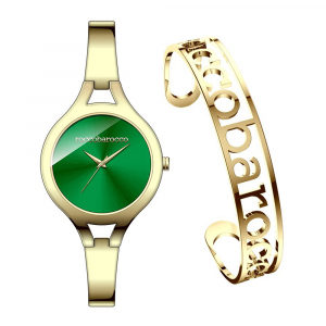 Roccobarocco RB.2216S-08M Ladies Watch and Bangle Set