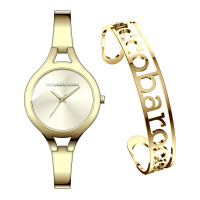 Roccobarocco RB.2216S-03M Ladies Watch and Bangle Set